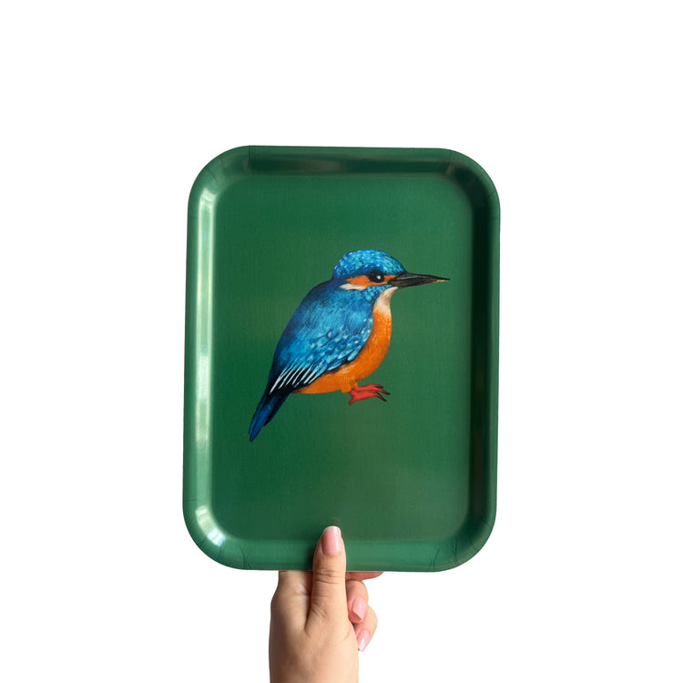 Jolanda Epprecht - Serviertablett "Eisvogel" (klein)
