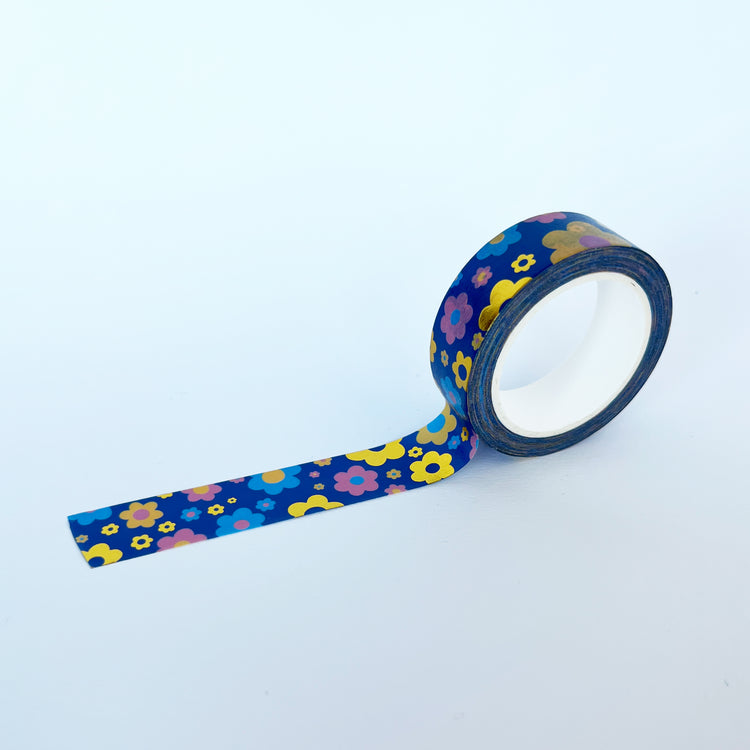 Jolanda Epprecht - Washitape mit Goldfolie "Blumen"