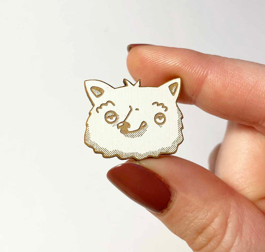 julia hunziker - Pin "Samojed Sammy"