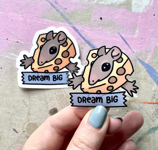 julia hunziker - Sticker "Dream Big" (1 Stück)