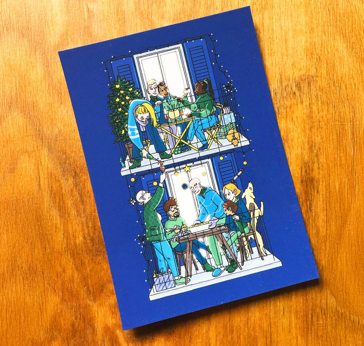 Leonie Rösler - Karte „Nachbarschaftliche Festtage“