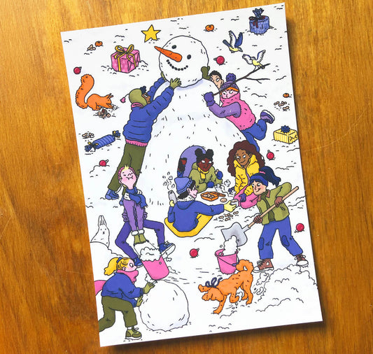 Leonie Rösler -Karte „Wintertag“