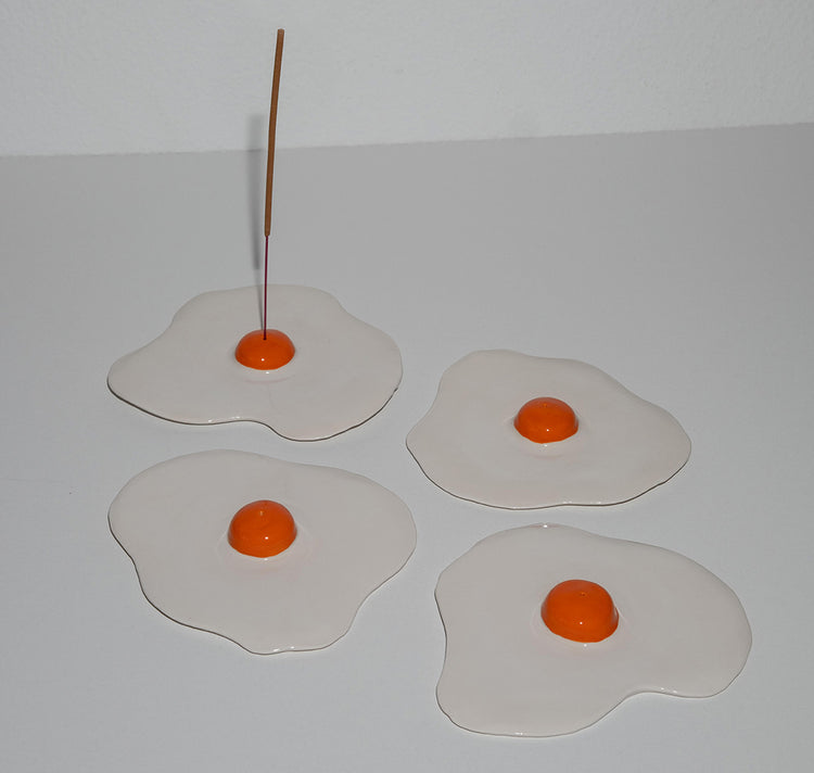 lea.jpg.raw - Keramik-Räucherstäbchen-Halter "Spiegelei"