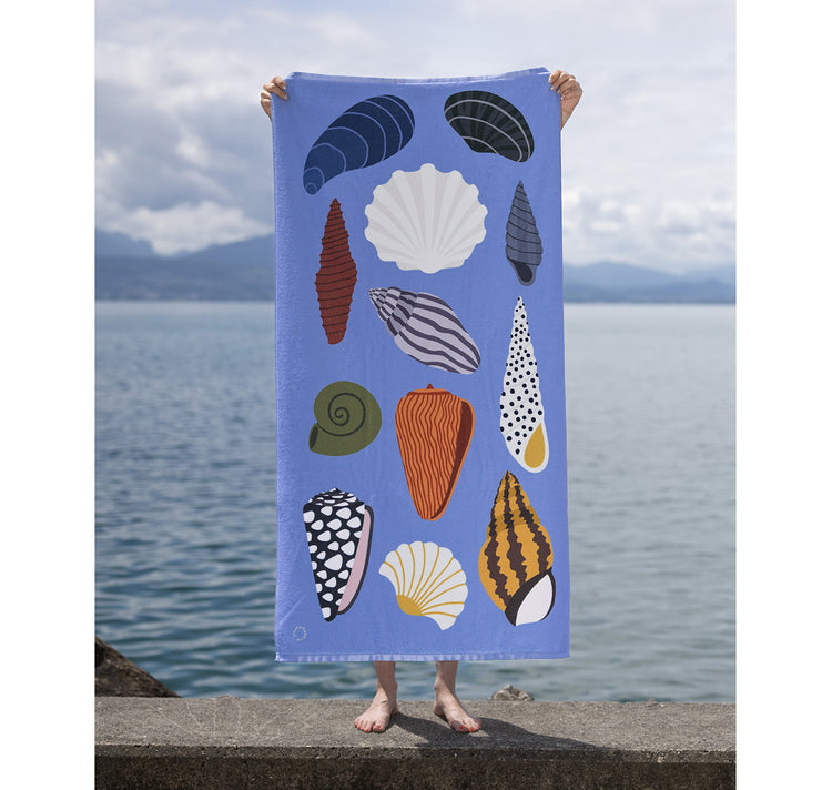 Lisa Voisard - Badetuch "Muscheln"
