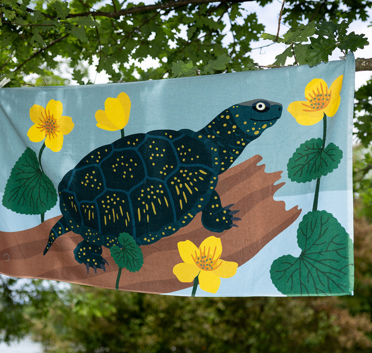 Lisa Voisard - Badetuch "Schildkröte"