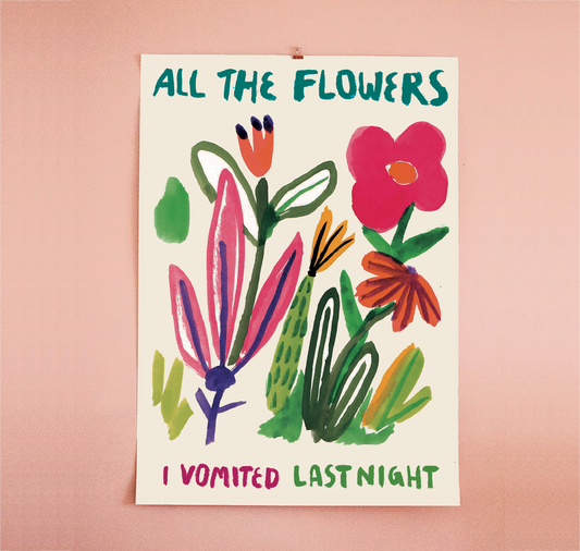 LOCA - Plakat "All the flowers"