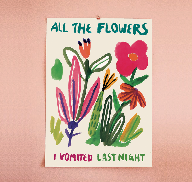 LOCA - Plakat "All the flowers"