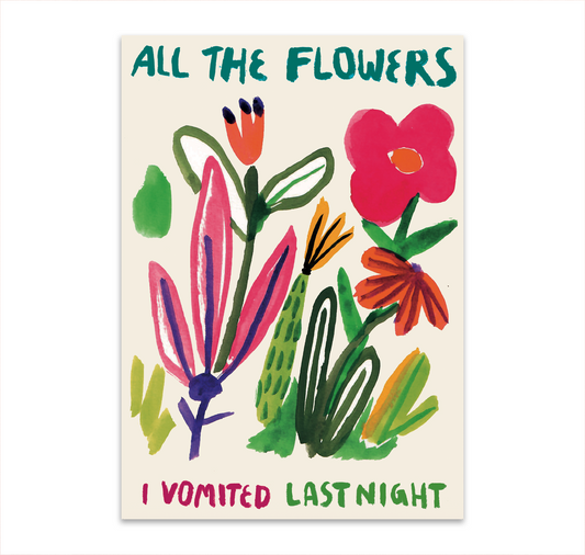 LOCA - Plakat "All the flowers"