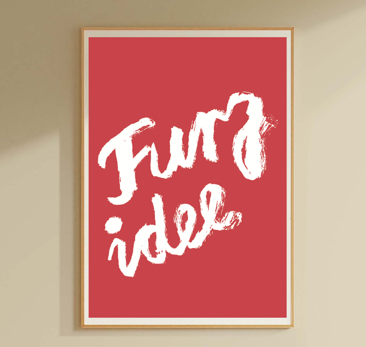 LOCA - Plakat "Furzidee"