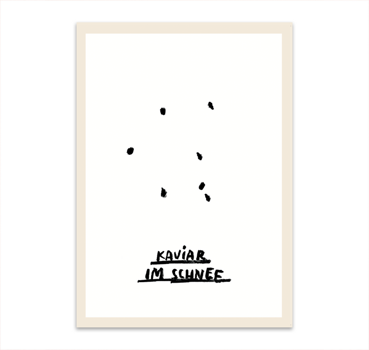 LOCA - Plakat "Kaviar"