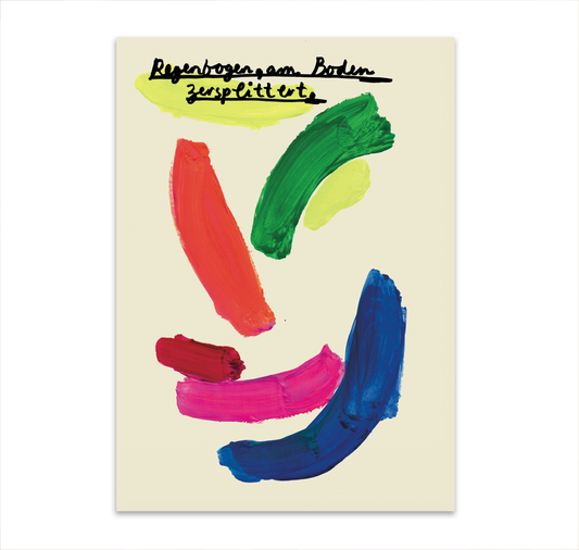 LOCA - Postkarte "Regenbogen"