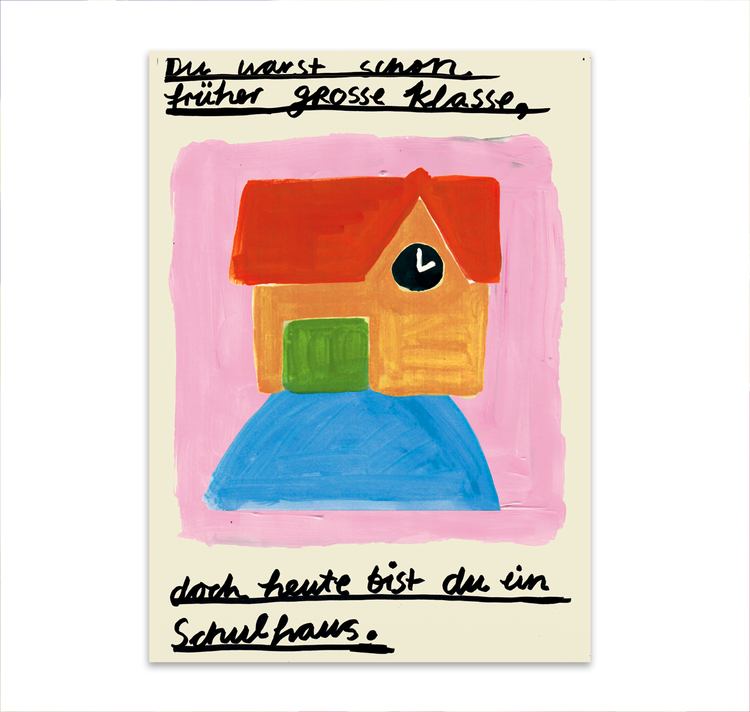 LOCA - Postkarte "Schulhaus"