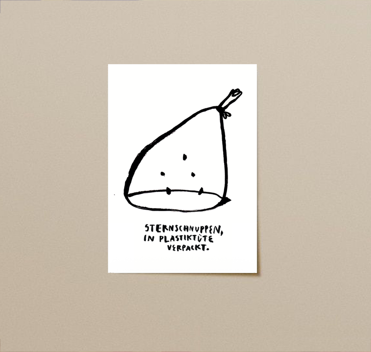 LOCA - Postkarte "Sternschnuppen"