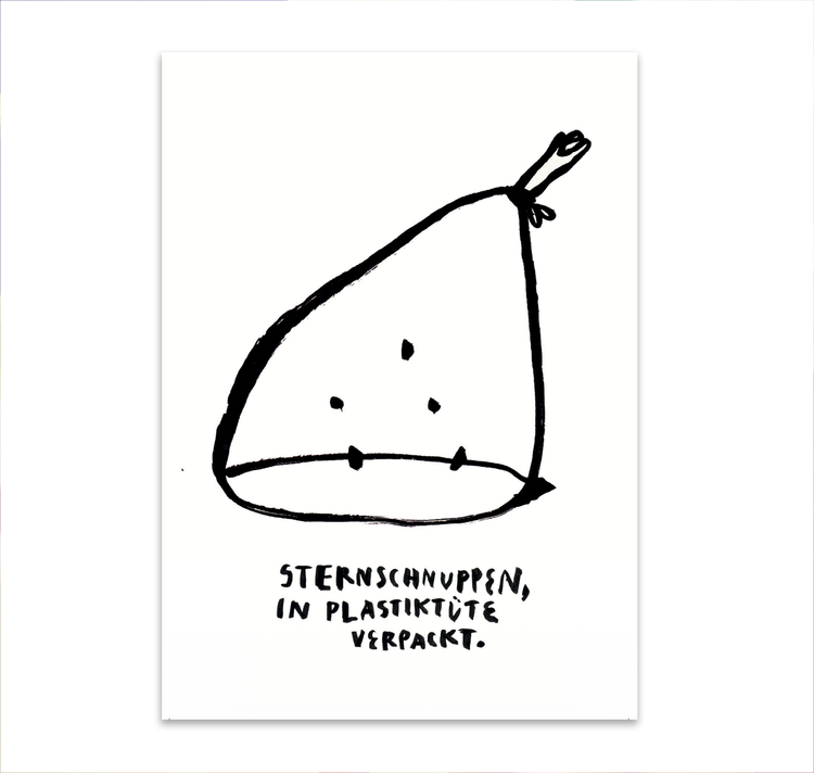LOCA - Postkarte "Sternschnuppen"