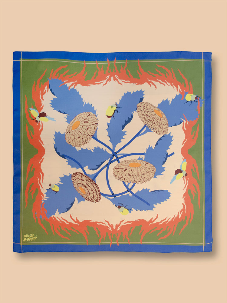 Maison & Maison - Foulard "fleurs des champs"