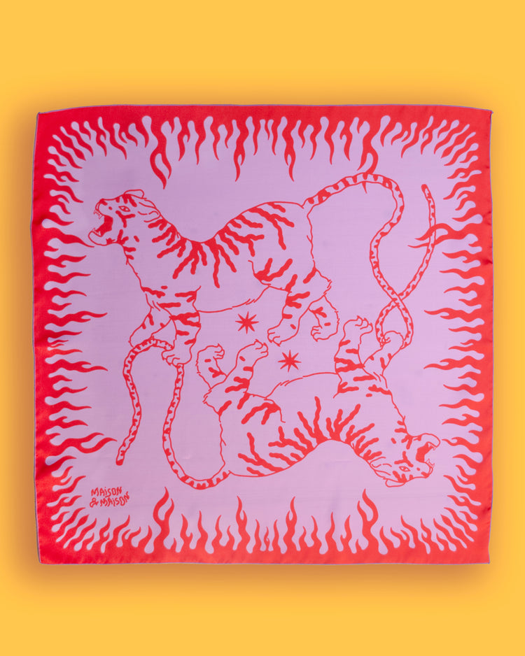 Maison & Maison - Foulard "Tiger"