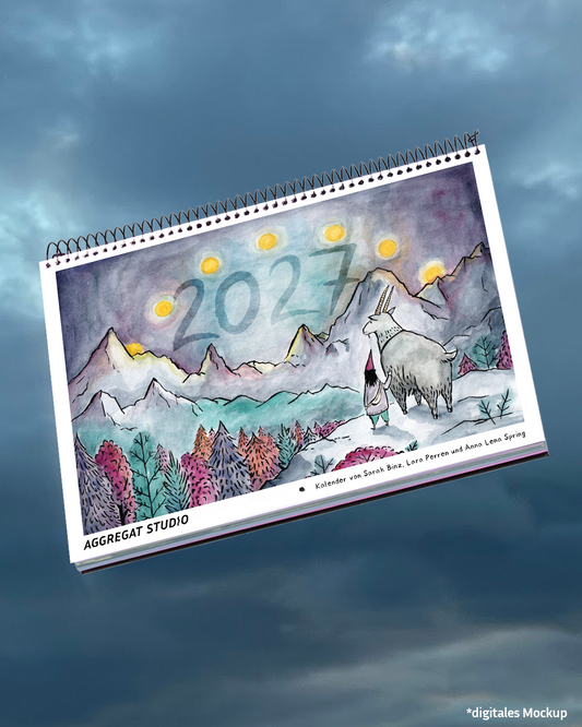 Aggregat Studio - Jahreskalender 2027 - VORBESTELLUNG