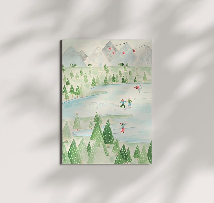 Pomba - biglietto pieghevole "Paese delle meraviglie"