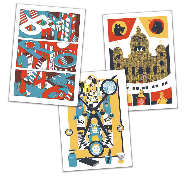 opak - Postkartenset "Mani Matter 1"