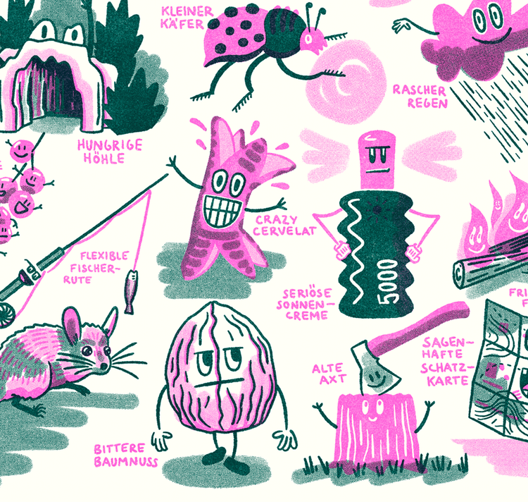 opaque - affiche « aventure en plein air »