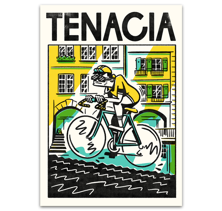 opaco - poster "Tenacia"