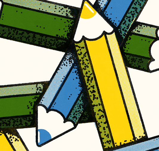 manifesto opaco "Crayon"