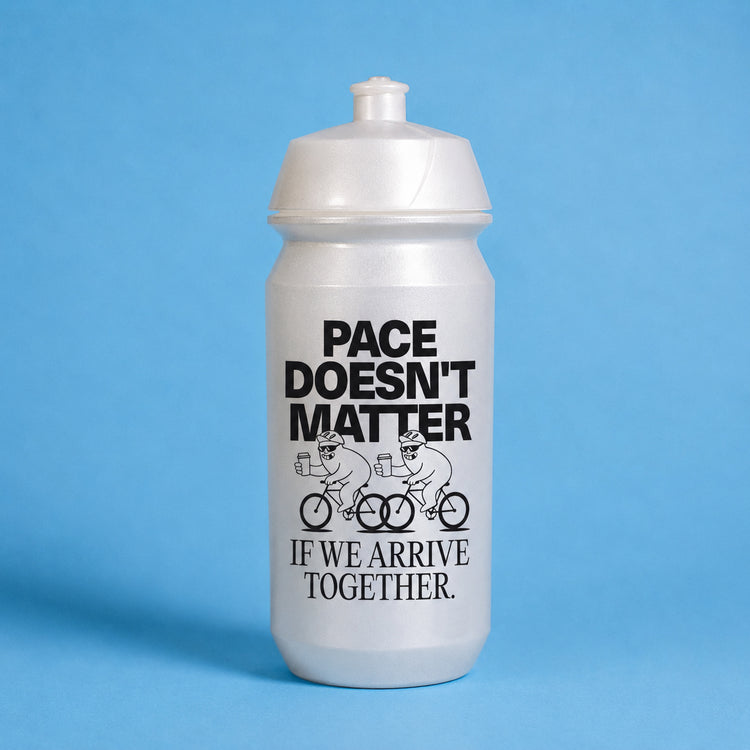 Studio Ciao - Trinkflasche "Pace doesn‘t matter, if we arrive together"