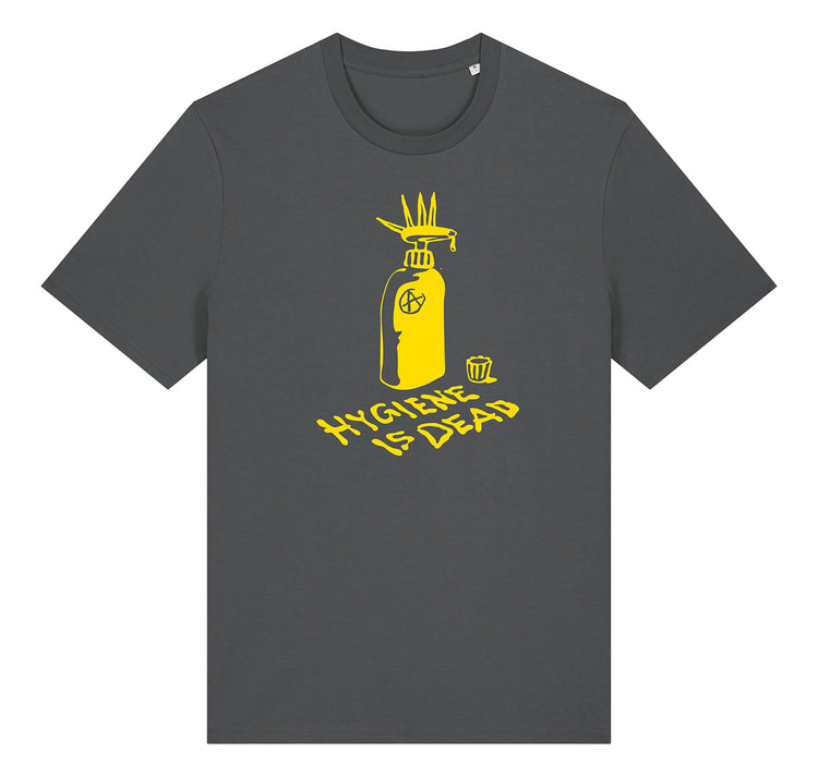 Pascale Osterwalder - T-Shirt "Hygene Is Dead" (Anthracite) Vorbestellung