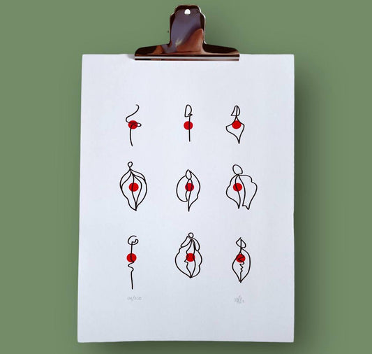 arion illustrato - Poster "Viva La Vulva"