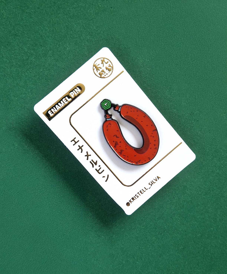 Kristell Silva Tancun - Spilla "Saucisse vaudoise"