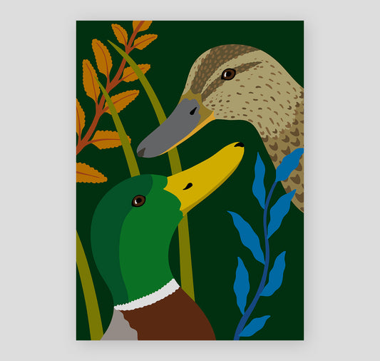 Lisa Voisard - Plakat "Stockenten"