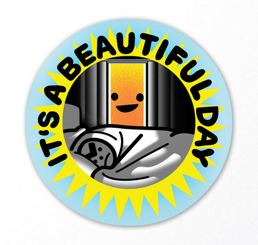 Plundernase - Sticker "Beautiful Day”