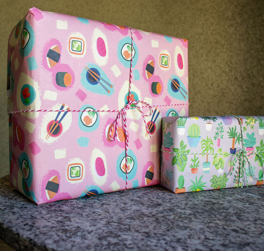 Plundernase - Carta da regalo "Pianta d'appartamento e sushi"