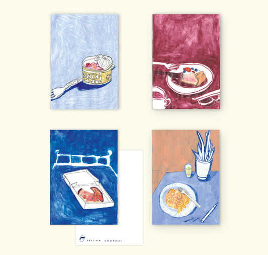Selina Ursprung - Postkartenset "Food"