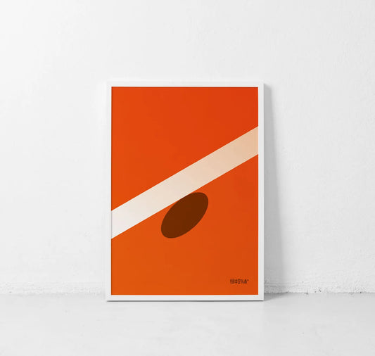 Kaspar Allenbach - Plakat "Der Fluch des Hawk-Eye Tennis"