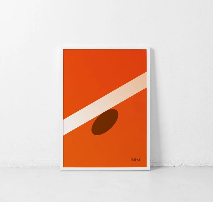 Kaspar Allenbach - Plakat "Der Fluch des Hawk-Eye Tennis"