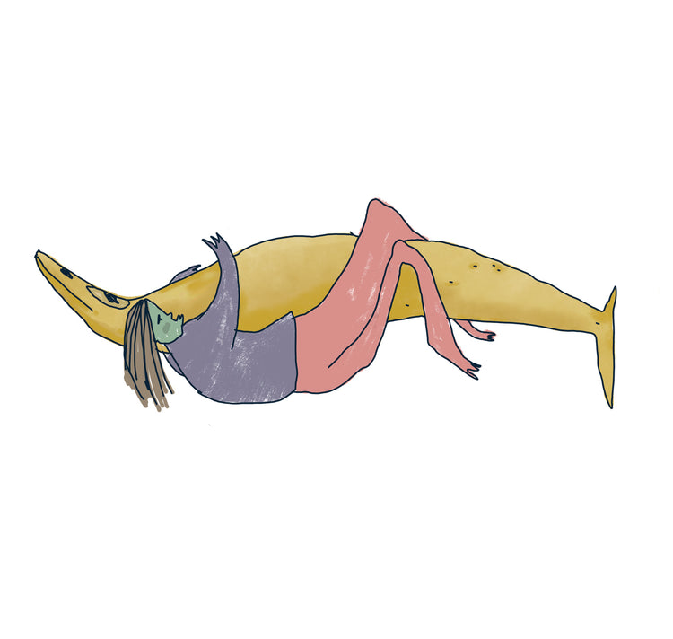 Bianca Caderas - Stickers "Fishwoman"