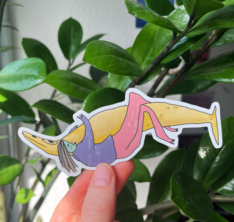 Bianca Caderas - Stickers "Fishwoman"