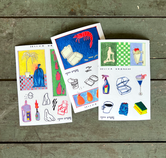 Selina Ursprung - Stickerset