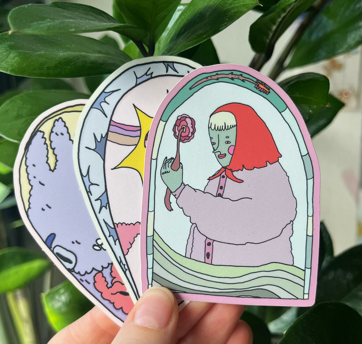 Bianca Caderas - Stickerset "Windows"