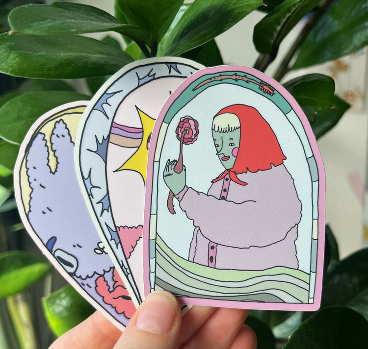 Bianca Caderas - Stickerset "Windows"