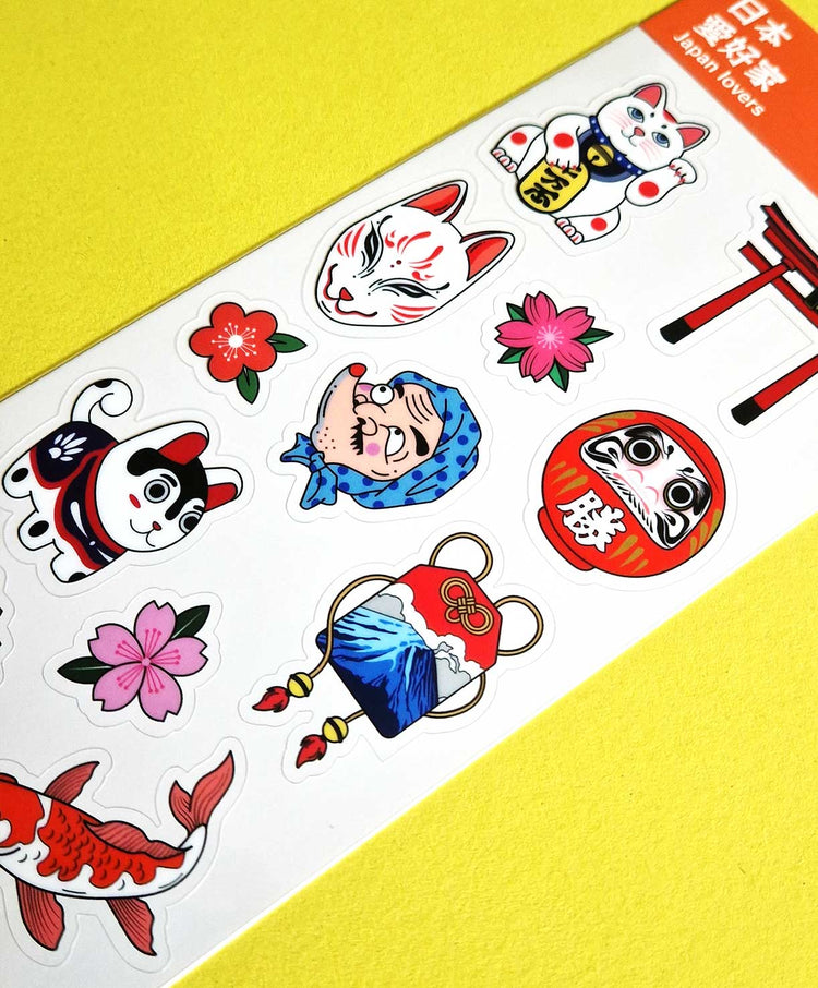 Kristell Silva Tancun - Stickersheet "Japan Lovers"