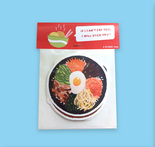 Camille Bovey - Stickers “GIVE ME SOME FOOD“
