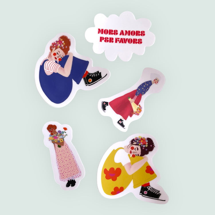 arion illustriert - Stickerset "More Amore"