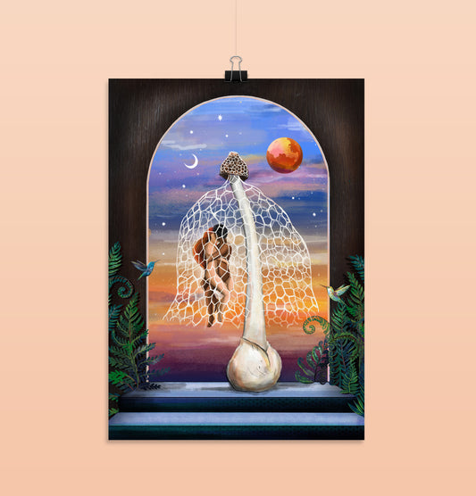 Celine Geser - Poster "Luna di tigre"