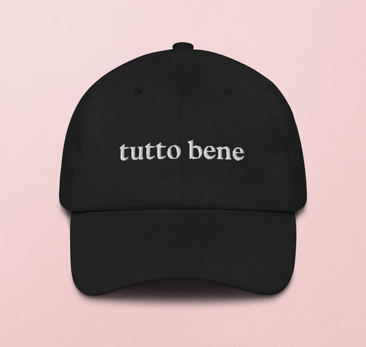 Studio Ciao - Cap "tutto bene" (schwarz)