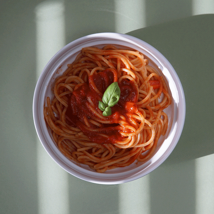 Studio Ciao - Teller "Bauch voll Spaghetti, alles paletti"