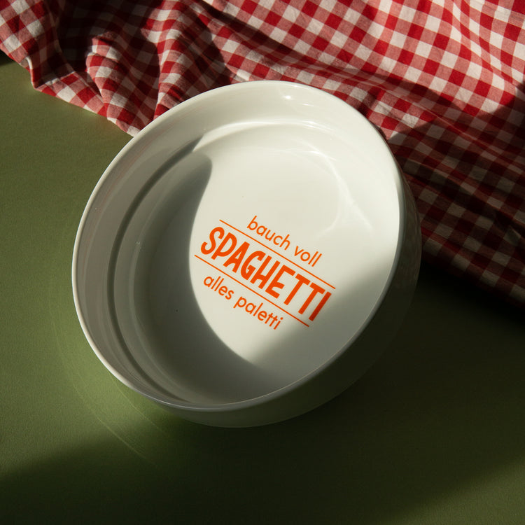 Studio Ciao - Teller "Bauch voll Spaghetti, alles paletti"