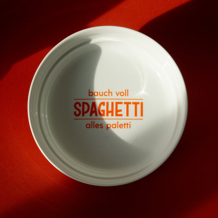 Studio Ciao - Teller "Bauch voll Spaghetti, alles paletti"