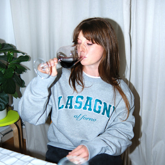 Studio Ciao - Pullover "Lasagne al forno" (grau)